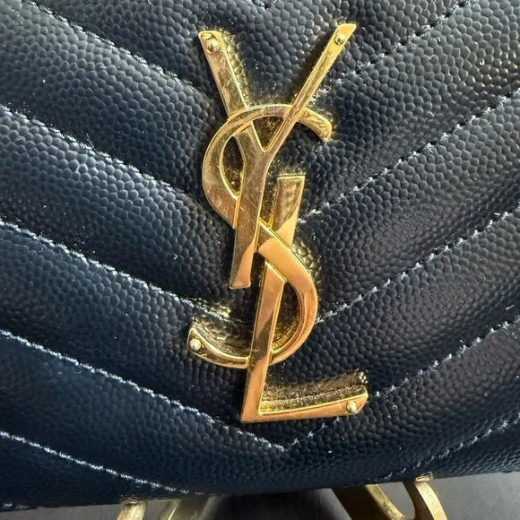 Saint Laurent Cassandre Matelassé Long Zippy Wallet